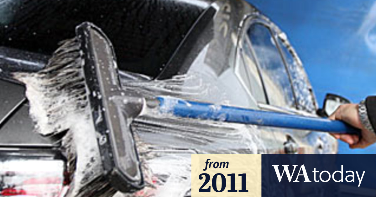 Car wash manager denies touching 'chamois girls'